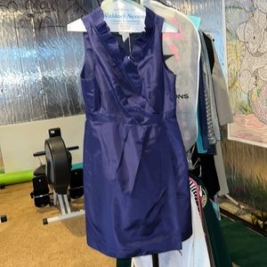 JCrew wedding series dress in navy size 6 petite.